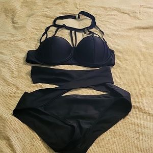 Womens strappy swimsuit